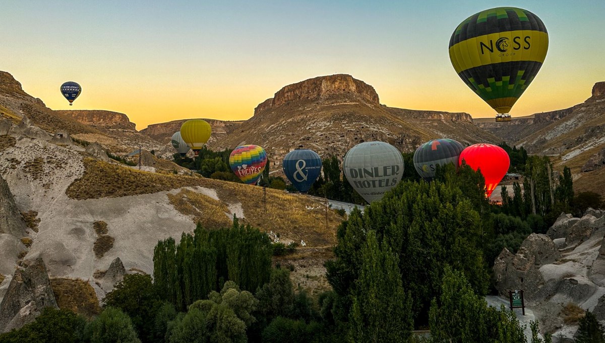 Soğanlı Vadisi'nde 1 yılda 15 binden fazla turist balon turuna katıldı