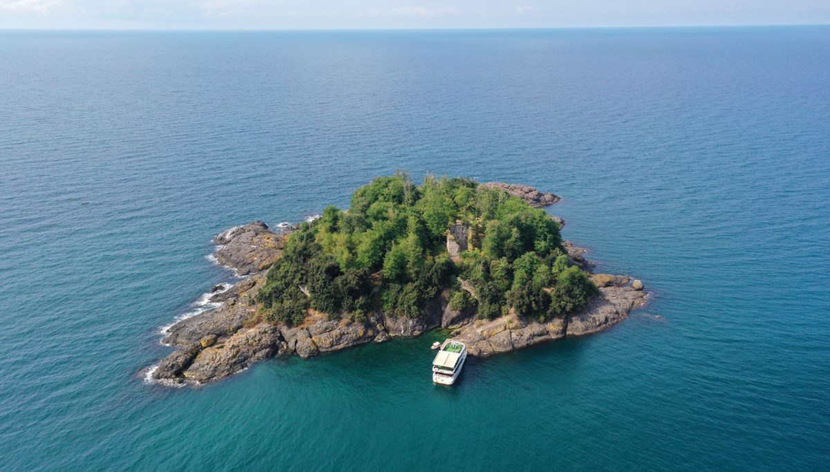 Giresun Adası yerli ve yabancı turistlerin odağında