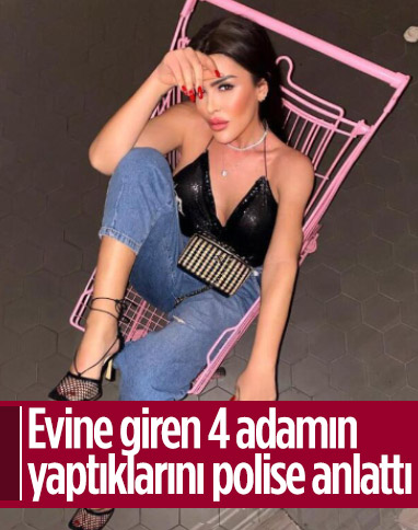 Selin Ciğerci'nin evine hırsız girdi