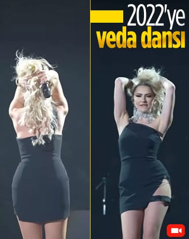 Hadise'den kalça dansı