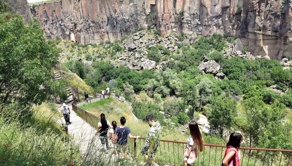 Dünyanın ikinci en büyük kanyon vadisine ziyaretçi akını