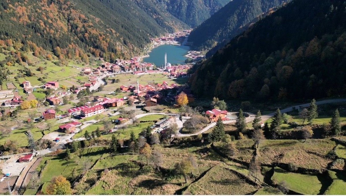 Uzungöl'de sonbahar güzelliği