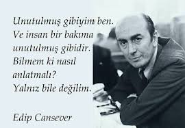 15 Ağustos 2024 Günün Şiiri Edip Cansever / Anısındayım