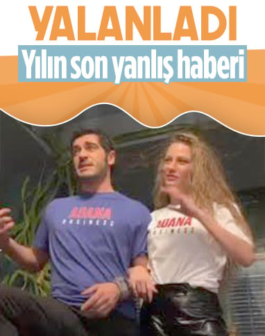 Serenay Sarıkaya, Burak Deniz'le aşk iddialarına yanıt verdi