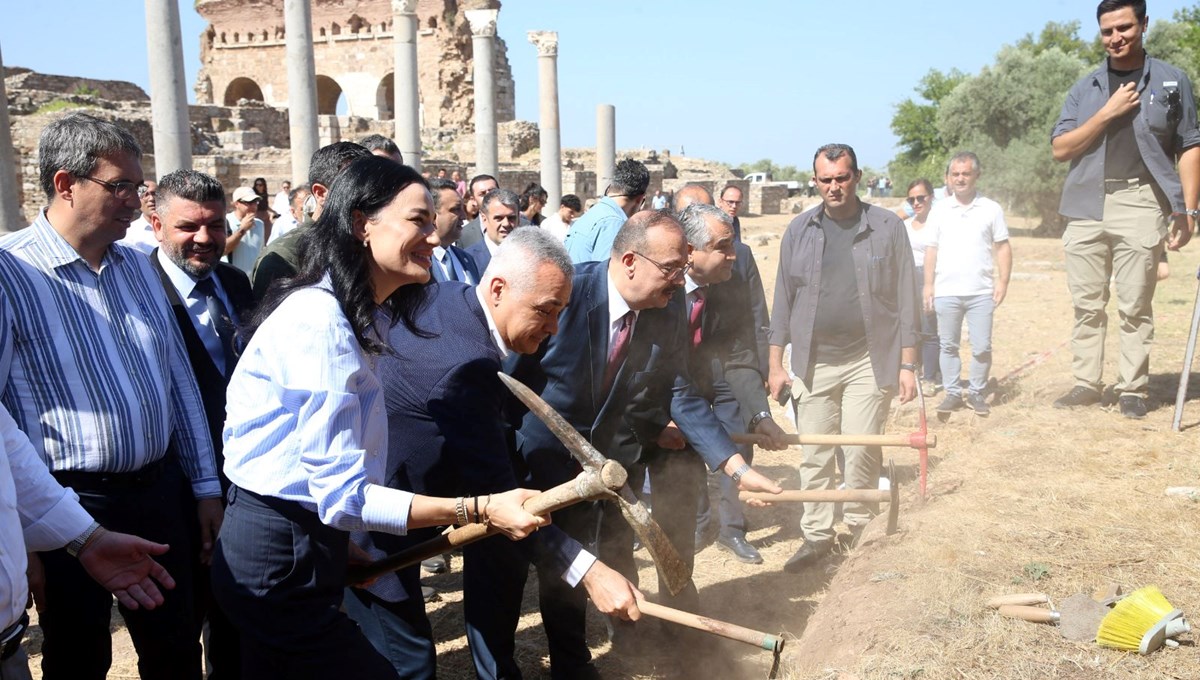 Tralleis Antik Kenti'nde kazı çalışmaları başladı