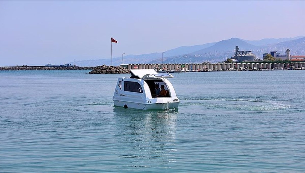 Amasyalı kardeşler karada karavan, suda yat olabilen araç tasarladı