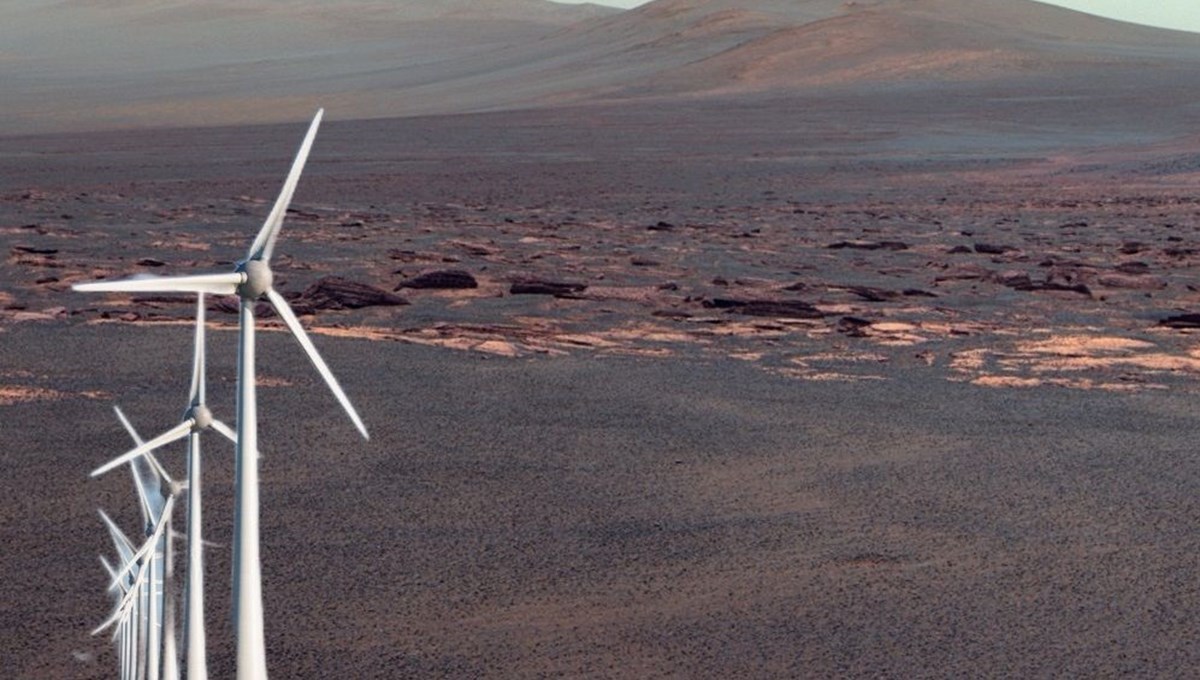 NASA araştırmacıları: Mars'ta rüzgar enerjisiyle yaşanabilir