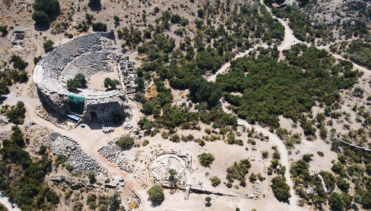 Kaunos Antik Kenti'nde Osmanlı dönemine dair izlere rastlandı