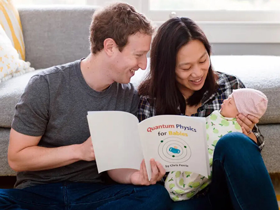 Mark Zuckerberg, 2015'te baba oldu. 