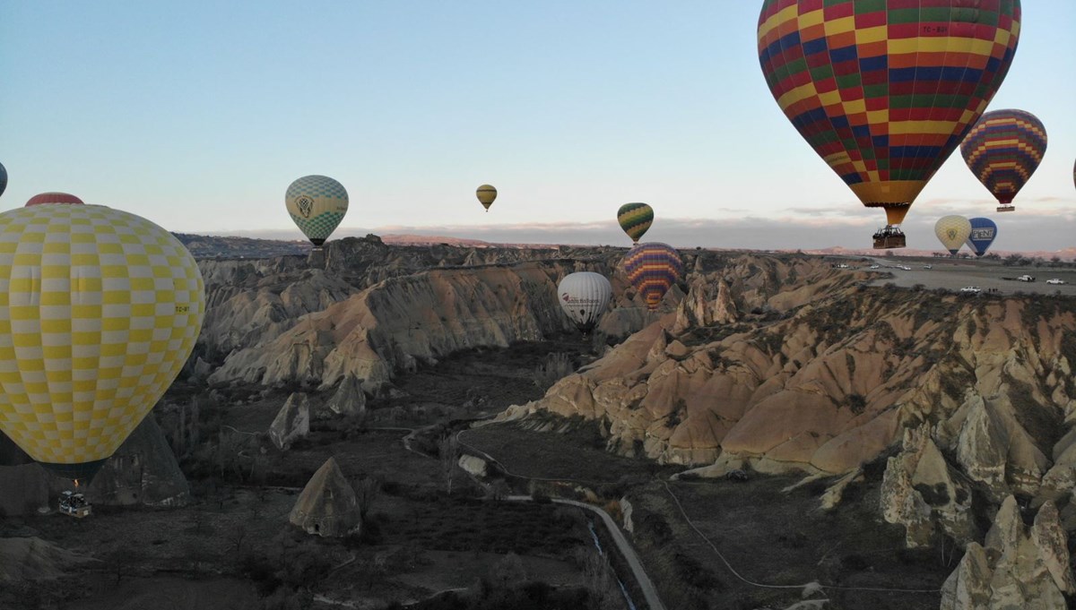 Kapadokya’da bayram tatilinde doluluk oranı yüzde 70’i geçti