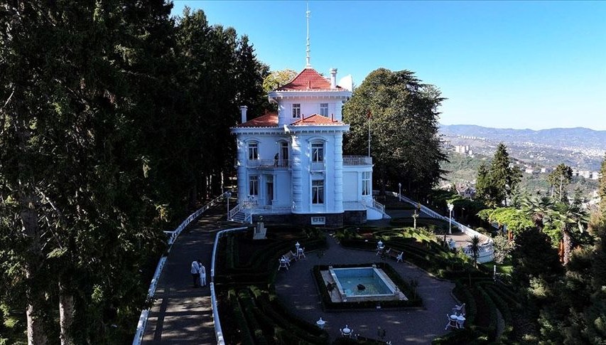 Trabzon'daki Atatürk Köşkü'ne yoğun ilgi