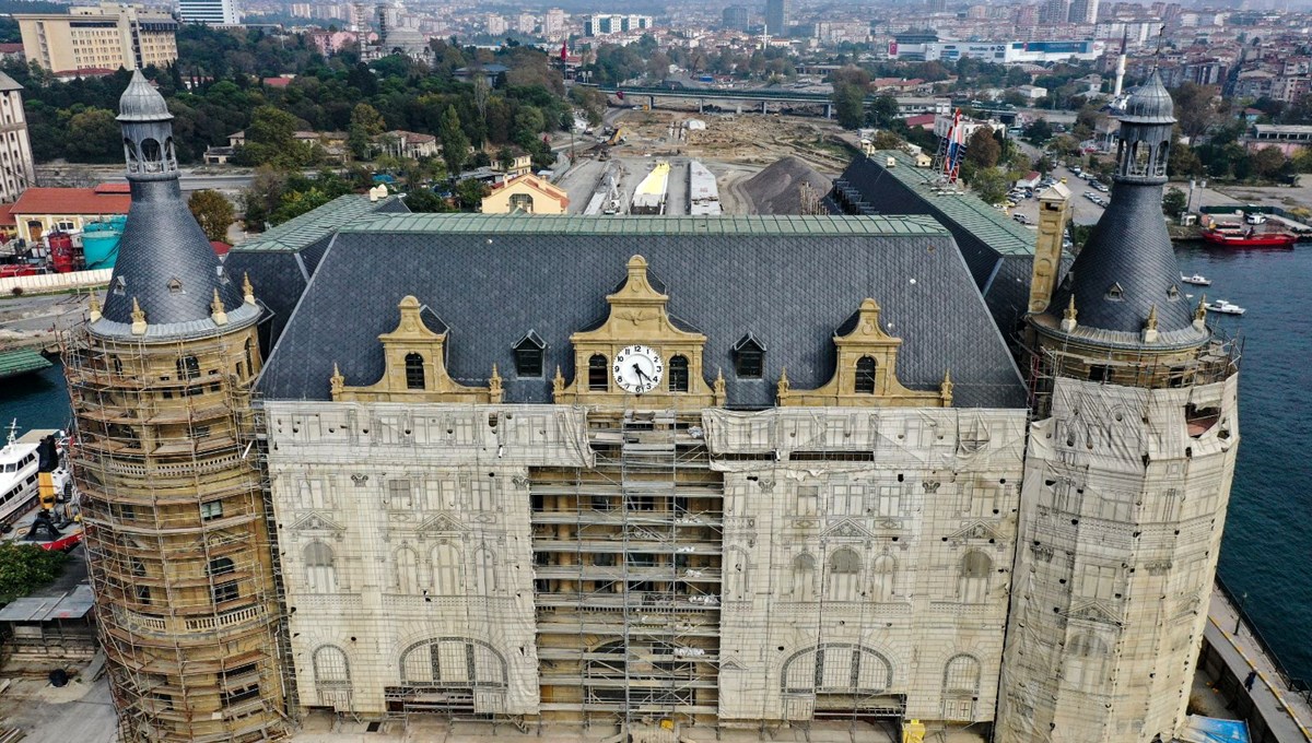 Tarihi Haydarpaşa Garı restorasyonla özgün haline kavuşuyor