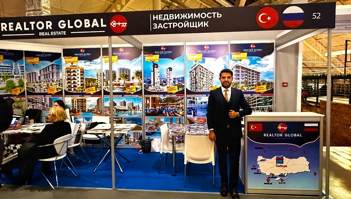 Realtor Global Rusya Emlak Fuarı’nda büyük ilgi gördü