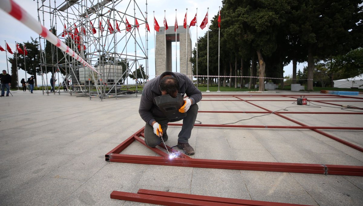 Tarihi Gelibolu Yarımadası uluslararası törenlere hazırlanıyor