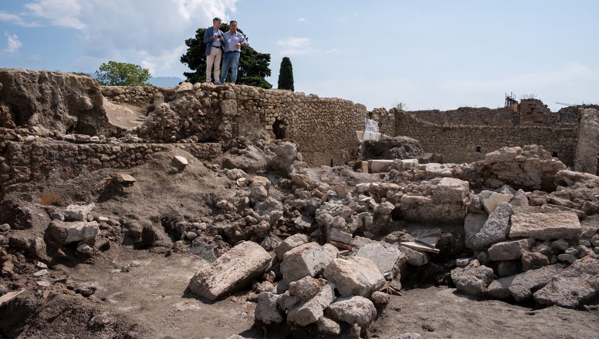 Pompeii Arkeoloji Parkı'nda yeni buluntular ortaya çıktı