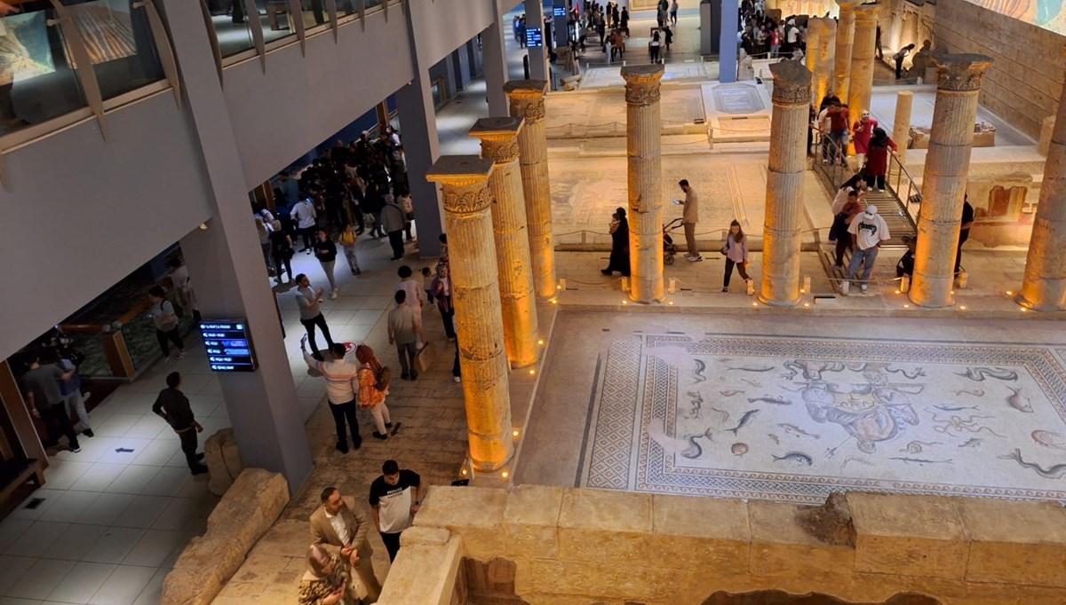Zeugma Mozaik Müzesi'nden günlük ziyaretçi rekoru